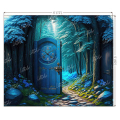LB0953 Enchanted Doorway Backdrop