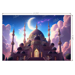 LB0960 Castle Backdrop