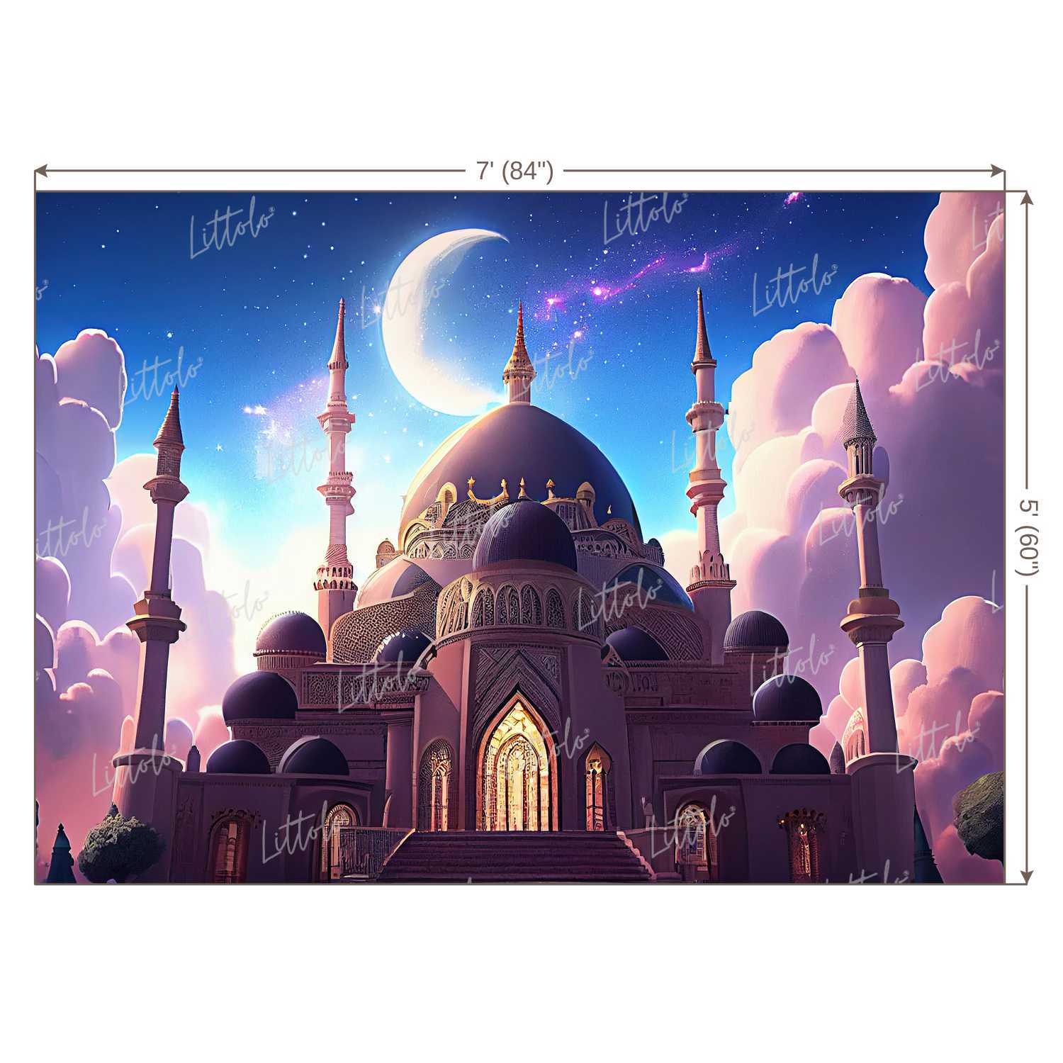 LB0960 Castle Backdrop