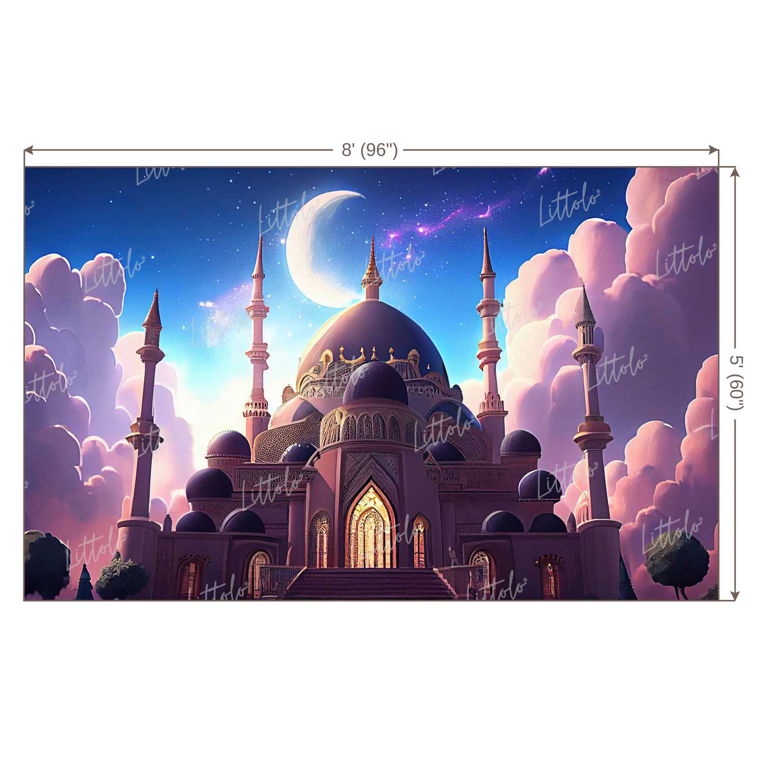 LB0960 Castle Backdrop