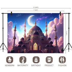 LB0960 Castle Backdrop
