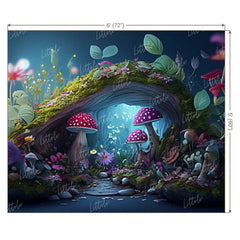 LB0966 Forest Theme Backdrop