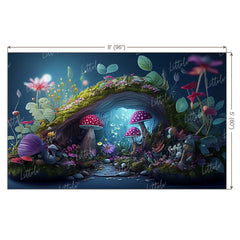 LB0966 Forest Theme Backdrop