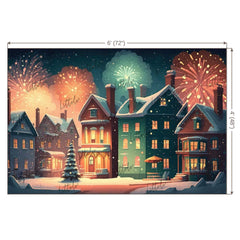 LB0983 Christmas Theme Backdrop