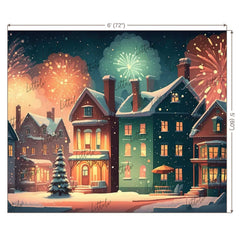 LB0983 Christmas Theme Backdrop