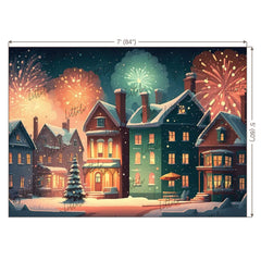 LB0983 Christmas Theme Backdrop