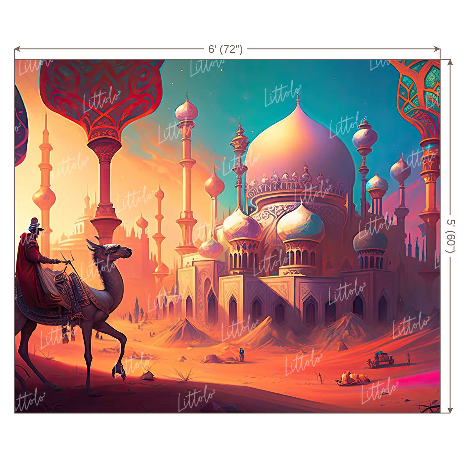 LB0985 Festive Eid Backdrop