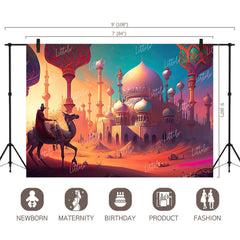 LB0985 Festive Eid Backdrop
