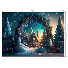 LB0987 Christmas Theme Backdrop