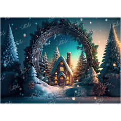 LB0987 Christmas Theme Backdrop
