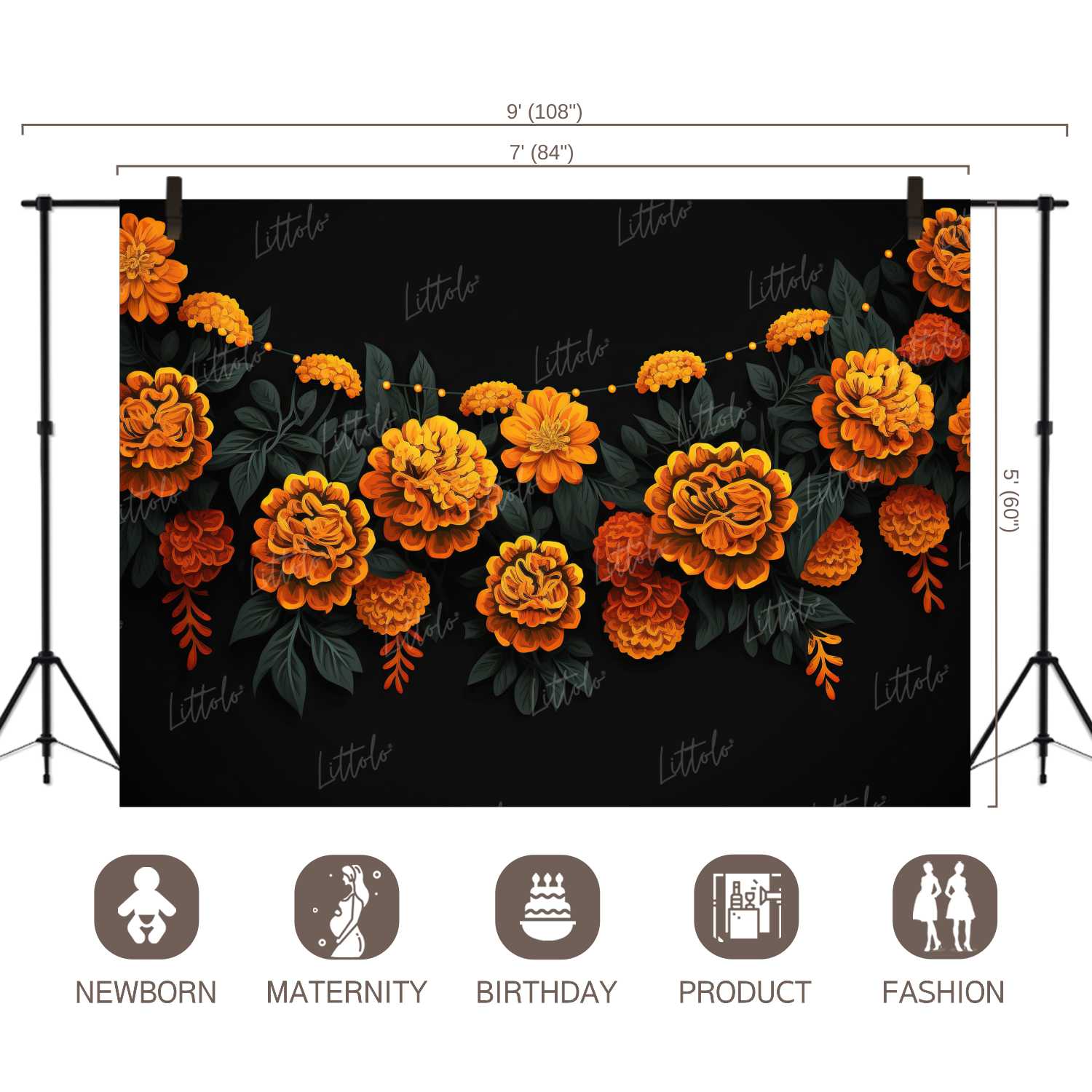 LB0990 Festival Decor Backdrop