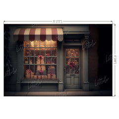 LB1035 Flower Shop Backdrop