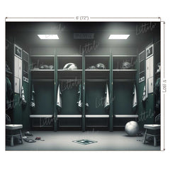 LB1037 Sports Locker Room Backdrop