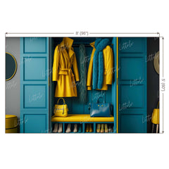 LB1043 Wardrobe Backdrop