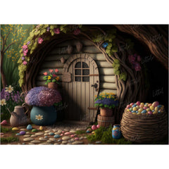 LB1067 Festive Easter Backdrop