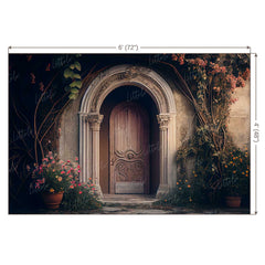 LB1068 Enchanted Doorway Backdrop