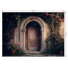 LB1068 Enchanted Doorway Backdrop