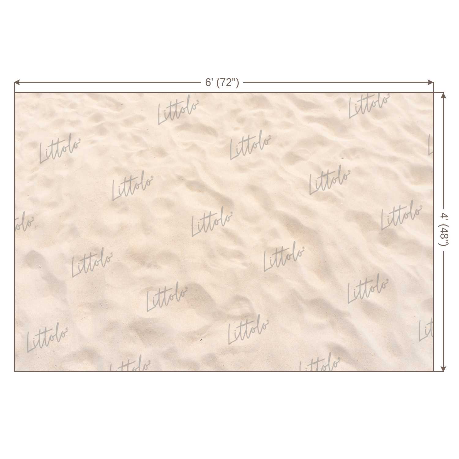 LB1073 Sand Theme Backdrop