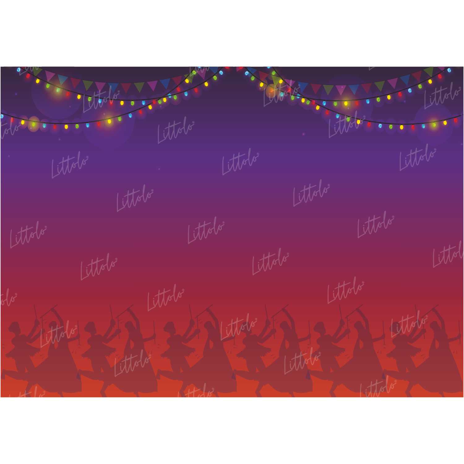 LB1083 Navratri Theme Backdrop