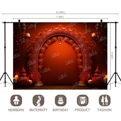 LB1088 Festive Diwali Backdrop