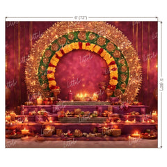 LB1091 Festive Diwali Backdrop