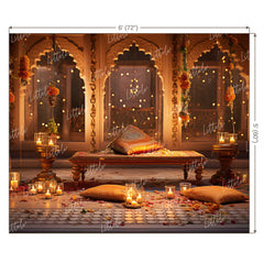 LB1093 Festive and Season Diwali Backdrop