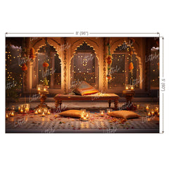 LB1093 Festive and Season Diwali Backdrop