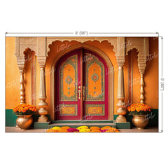 LB1094 Festive and Season Diwali Backdrop