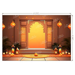LB1096 Festive and Season Diwali Backdrop