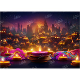 LB1098 Festive and Season Diwali Backdrop
