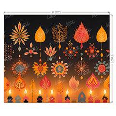 LB1099 Festive and Season Diwali Backdrop