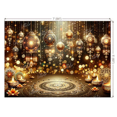 LB1105 Festive and Season Diwali Backdrop