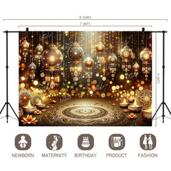 LB1105 Festive and Season Diwali Backdrop
