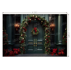 LB1110 Festive and Season Christmas Backdrop