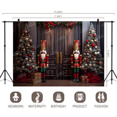 LB1112 Festive and Season Christmas Backdrop