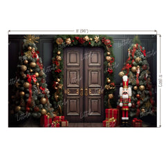 LB1114 Festive and Season Christmas Backdrop