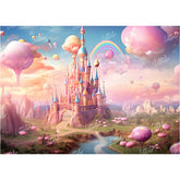 LB1133 Prince/Princess Castle Backdrop