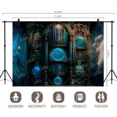 LB1138 Cake Smash and Themed Drops Back to School Backdrop