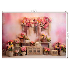 LB1158 Boho Theme Backdrop