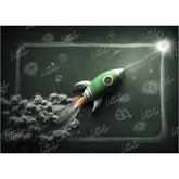 LB1160 Cake Smash and Themed Drops Back to School Backdrop