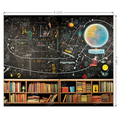 LB1162 Cake Smash and Themed Drops Back to School Backdrop