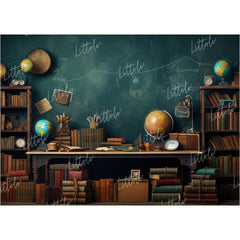 LB1170 Cake Smash and Themed Drops Back to School Backdrop