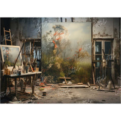 LB1171 Floral and Fine Art Backdrop