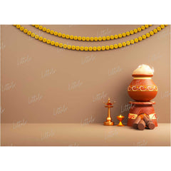 LB1183 Festivals and Seasons Pongal Backdrop