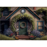 LB1210 Cake Smash and Themed Drops Fantasy House Backdrop