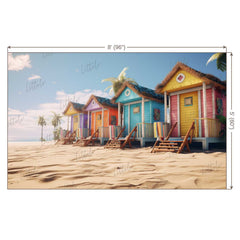 LB1218 Festivals and Seasons Beach Backdrop