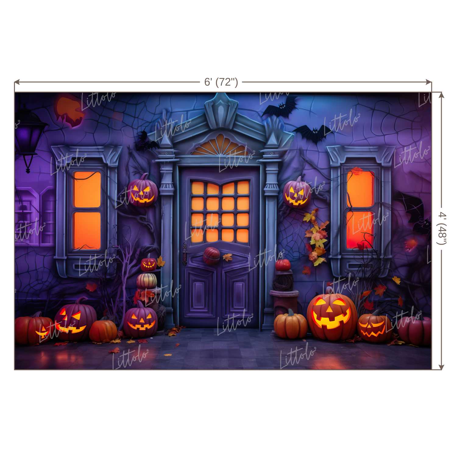 LB1247 Festivals and Seasons Halloween Backdrop