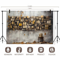 LB1264 Festivals and Seasons Back to School Backdrop