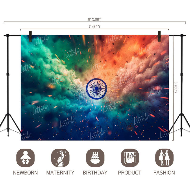 LB1285 National Day Backdrop