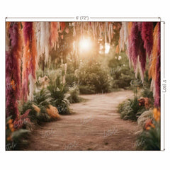 LB1288 Cake Smash and Themed Drops Jungle Backdrop